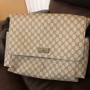 Gucci diaper bag